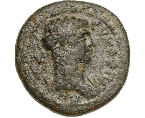 Bust of Hermes right / Bucranium. SNG Cop. 366. VF