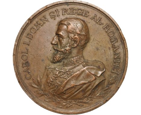 Medal 1900, signed Radivon, Bronze (65 mm, 111.39 g). VF 