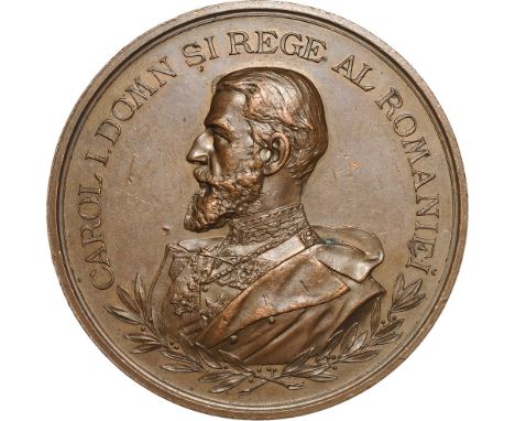 Medal 1900, signed Radivon, Bronze (65 mm, 111.39 g). VF+ 