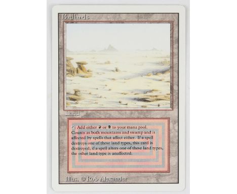 Magic The Gathering - Badlands - Revised (1994) This card is in Excellent condition.