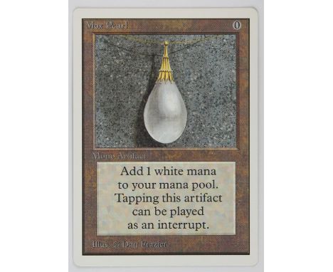 Magic The Gathering - Mox Pearl - Unlimited (1993). An iconic card in Excellent condition.