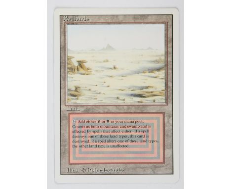 Magic The Gathering - Badlands - Revised (1994) This card is in Near Mint condition.