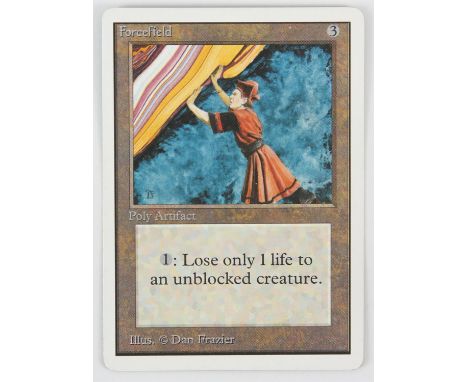 Magic The Gathering - Forcefield - Unlimited (1993).This card is in Good condition