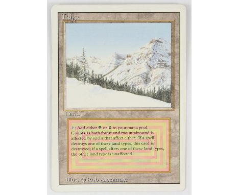 Magic The Gathering - Taiga - Revised (1994) This card is in Near Mint condition condition.