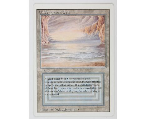 Magic The Gathering - Underground Sea - Revised (1994) This card is in Excellent condition 