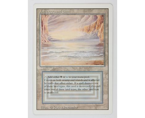 Magic The Gathering - Underground Sea - Revised (1994) This card is in Excellent condition 