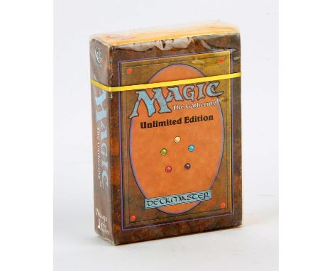 Magic the gathering - Unlimited Starter Deck - Factory Sealed. This item is still factory sealed, in excellent condition and 