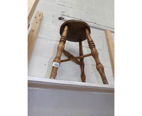 An old kitchen stool