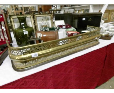 A brass fender