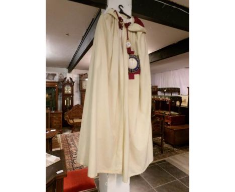 A Masonic Nottinghamshire tunic and cloak