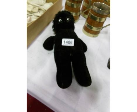 A vintage googly eyed doll