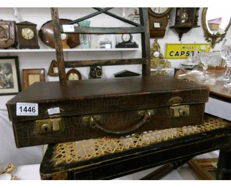 A vintage suitcase