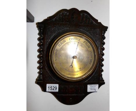 An oak barometer