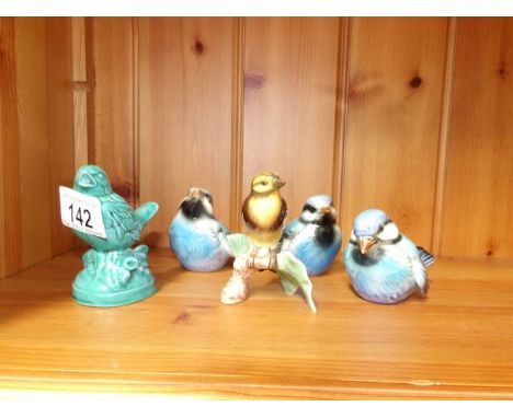 4 Goebel birds and one other