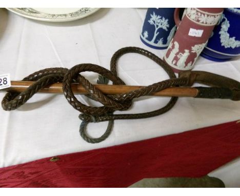 An old horse whip