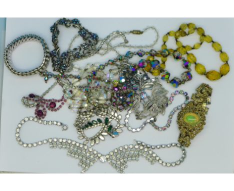 Vintage necklaces and bracelets
