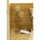 2 Bedside Lamps with Ceiling Light and shade.