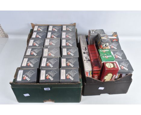 A QUANTITY OF BOXED DIECAST MODEL VEHICLES, to include 24 Corgi models numbered C897/1,C897/2,   C897/ /3, C897/4, C897/5, C8