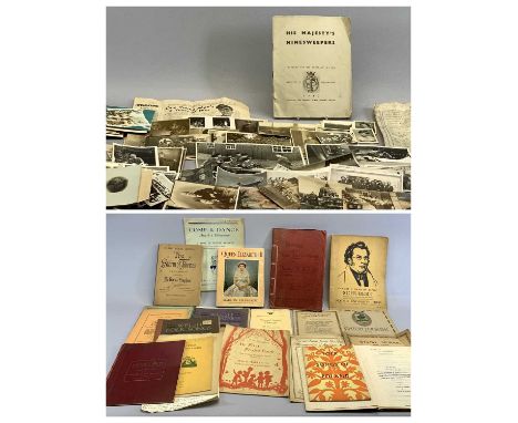 EPHEMERA &amp; OTHER COLLECTABLES - 1930s black and white photographs of aircraft, army photographs, some dated 1945, vintage