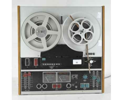 A vintage Tandberg reel to reel recorder, series 3400X