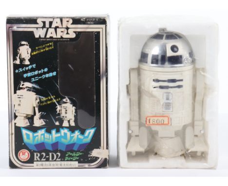 Scarce Vintage Star Wars Takara (Japan) R2-D2. circa 1978, plastic model, in near mint original condition, unused decal sheet