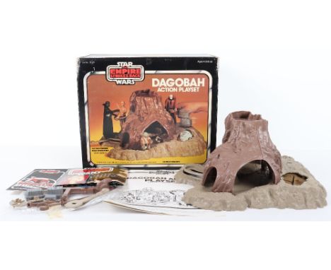 Boxed Palitoy  Star Wars The Empire Strikes Back Dagobah Action Playset, Cat.No.33391, contents: one play set, two action lev