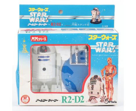 Scarce Vintage Star Wars Takara General Mills (Japan) R2-D2. circa 1978, missile firing diecast model, in mint original condi