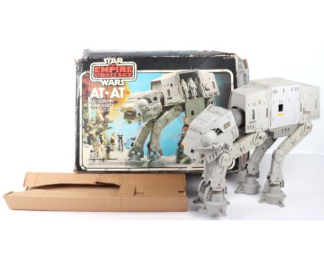 Vintage Palitoy Star Wars ‘The Empire Strikes Back’ Boxed AT-AT, 2 chin guns (clear) head canopy, side door and two side guns