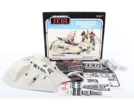 Vintage Palitoy Meccano General Mills Star Wars Return Of The Jedi Rebel Armoured Snowspeeder Vehicle, in mint unused conditi