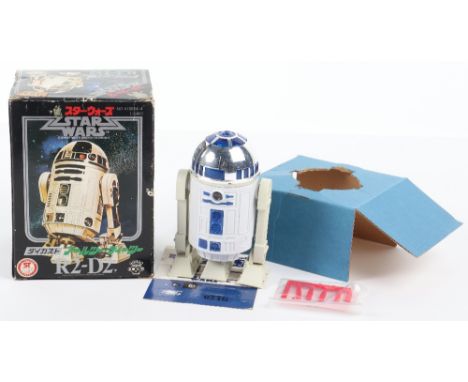 Scarce Vintage Star Wars Takara (Japan) Rocket Firing R2-D2. circa 1978, diecast/plastic model, in near mint original conditi