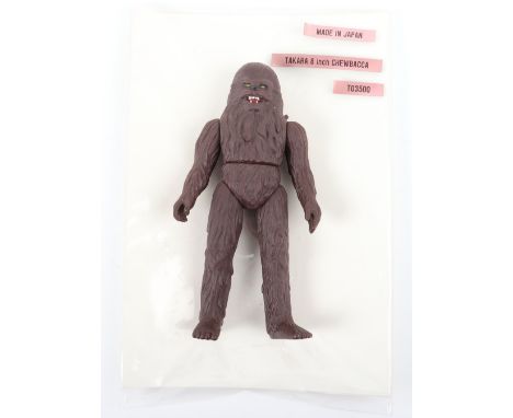 Scarce Vintage Takara Japan Chewbacca 8inch loose Action Figure, T03500 circa 1978, in excellent original condition.