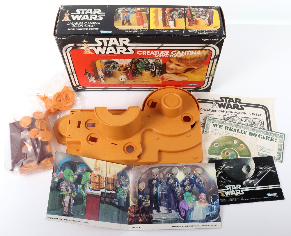 Vintage Boxed Kenner Star Wars Creature Cantina Action Playset, no