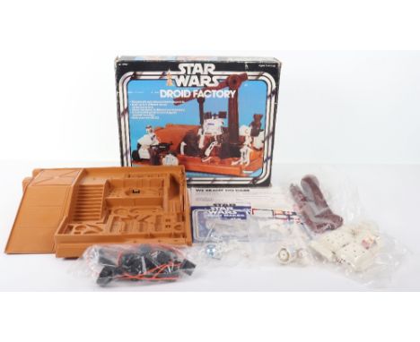 Vintage Boxed Kenner Star Wars Droid Factory, no 39150-robot parts and pieces interchangeable, build up to 5 different robots