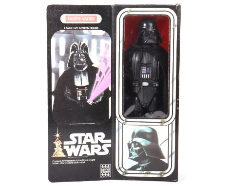 Vintage Denys Fisher Star Wars Large Size Action Figure Darth Vader, 15inch poseable figure, complete with light sabre and ca