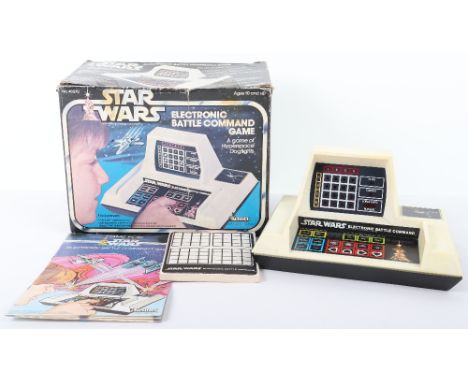 Vintage Kenner Electronic Battle Command Game circa 1979- instruction leaflet, score pad, in excellent condition (untested) w