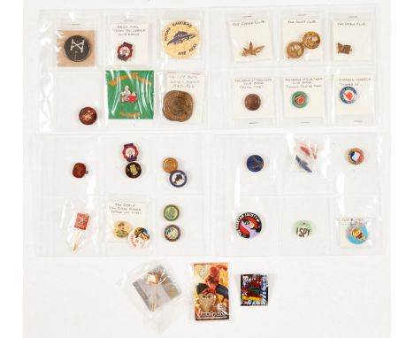 Key Character &amp; Club Badges (1930s-90s+). Including Dan Dare, Eagle, Robin, Swift, Express Weekly, I-Spy, Corgi, Daily Sk