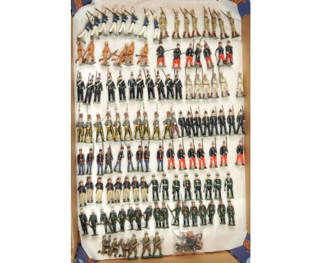 Britains &amp; Similar - A Large Group of Pre &amp; Post-War Lead Soldiers. Includes: Set 2022 'Papal State Swiss Guard' &amp