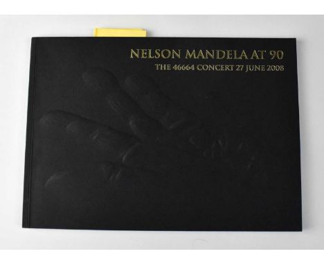 NELSON MANDELA; 'Nelson Mandela At 90 The 46664 Concert' programme, signed by Amy (Winehouse), Annie Lennox, Joan Baez, Paul 
