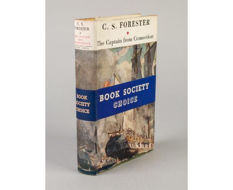 C S FORESTER, THE CAPTAIN FROM CONNECTICUT, 1st EDITION 1941, PUBLISHED BY MICHAEL JOSEPH, COMPLETE WITH ORIGINAL DUST JACKET