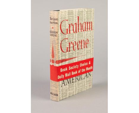 GRAHAM GREENE, THE QUIET AMERICAN, issued on first publication by the Book Society Ltd. in association with William Heinemann