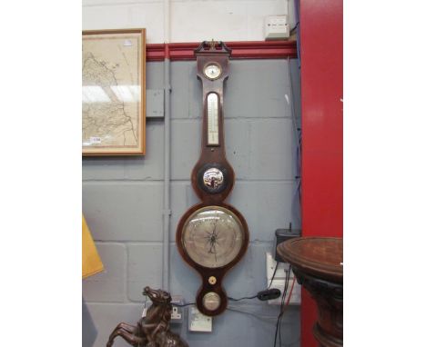 A 19th Century L.Casartelli of Liverpool five dial barometer
