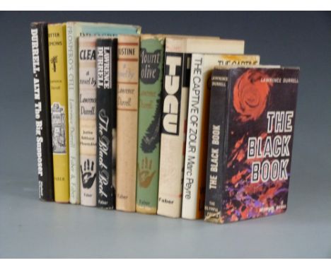 Lawrence Durrell Collection of first edition books, to include Prospero's Cell 1945, Mount Olive 1958, Bitter Lemons 1957, Th