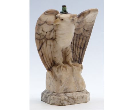 Art Deco Imperial Eagle lamp base, 25cm tall