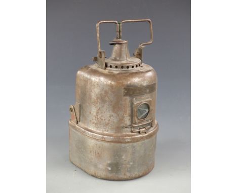 LMS Railway signal lamp by Lamp Manufacturing and Railway Supplies Ltd also with 22/S to top