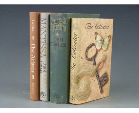 John Fowles The Collector published Jonathan Cape 1963 first edition in original dust wrapper with first editions of Daniel M