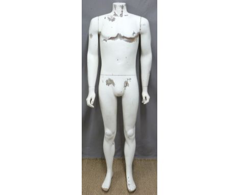 Adult male shop display mannequin