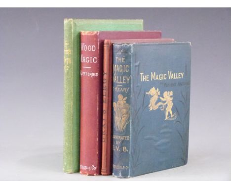 [E.V.B] Eleanor Vere Boyle Illustrated Wood Magic by Richard Jefferies 1893, The Magic Valley by E. Keary 1877, also Illustra