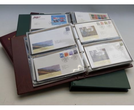 Six albums of GB, Canadian and foreign first edition covers and presentation packs