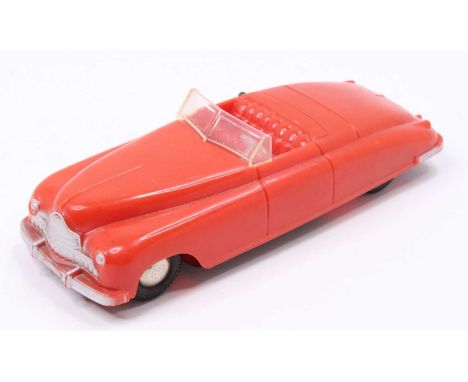 A Marx Toys plastic clockwork American open top sports car