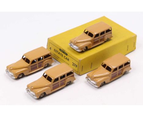 Dinky Toys 27F – Plymouth Woody Estate 1940 – Voiture Miniature Zamak 1:43, UK